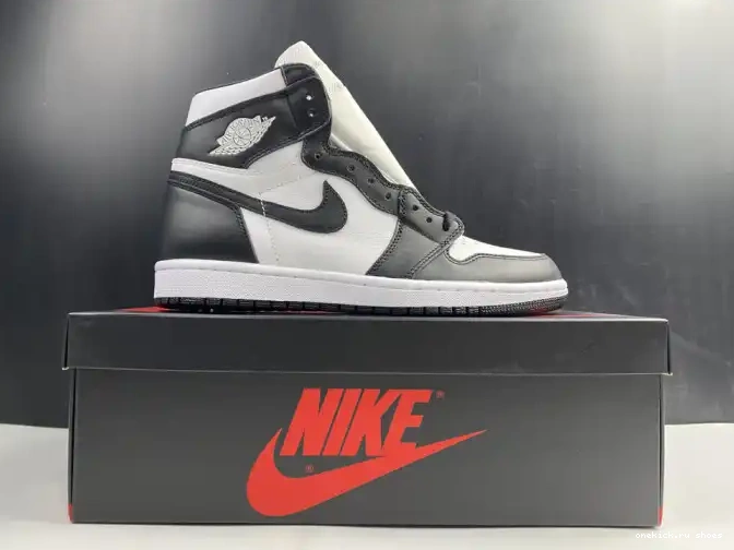 Cheap (2014) Retro Jordan Black White 555088-010 Air 1 0429